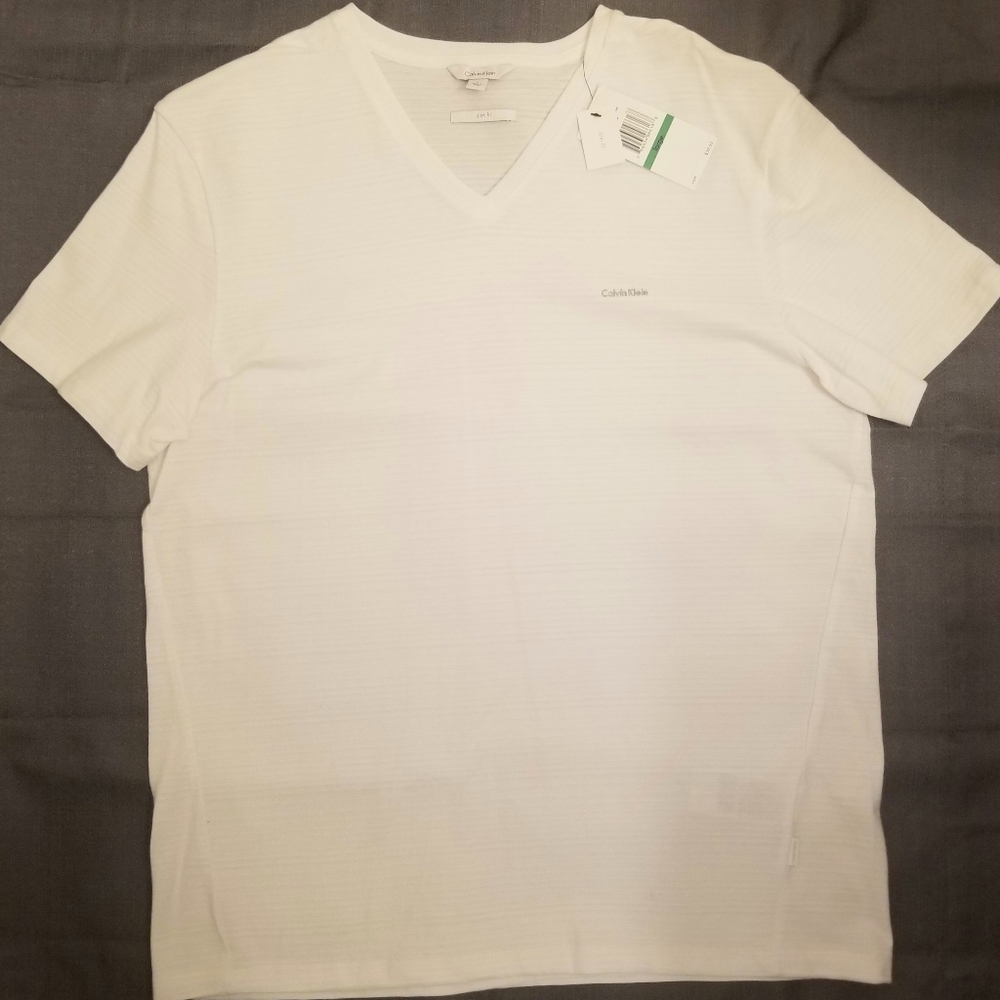 Men's Calvin Klein white shirt